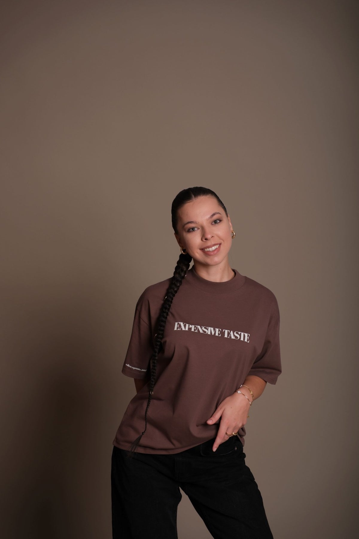 EXPENSIVE TASTE MATCH - 2 OVERSIZE ТЕНИСКИ